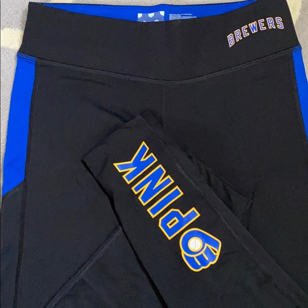 Victoria’s Secret PINK Milwaukee Brewers leggings